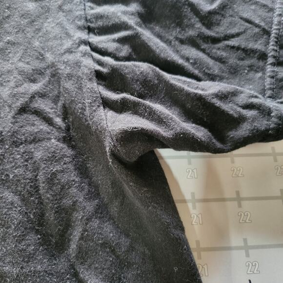 Cobra Kai Cropped T Shirt Size L Black Snake Summer Y2K Beach Gym Workout - Picture 8 of 9